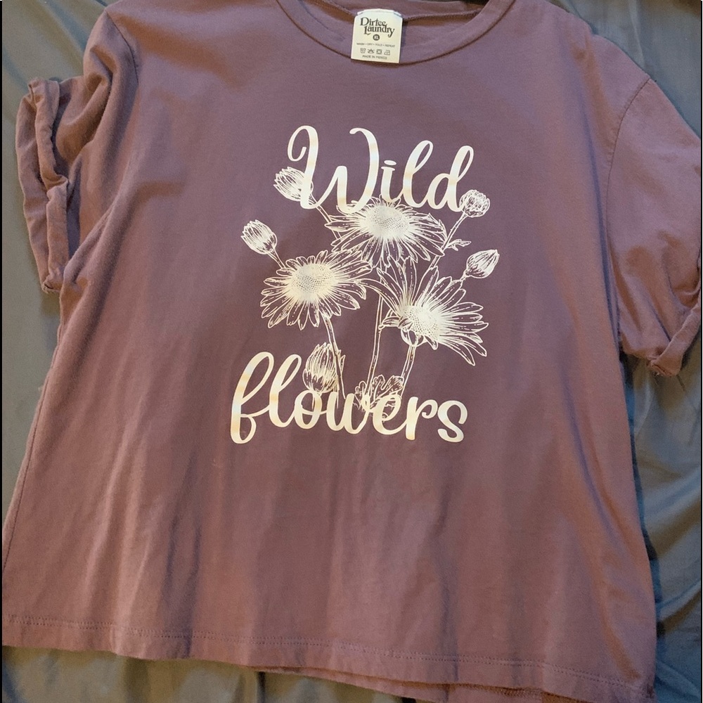 Wild Flower Violet/Pink Shirt